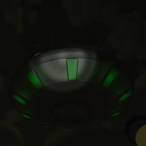 screenshot of UFOria