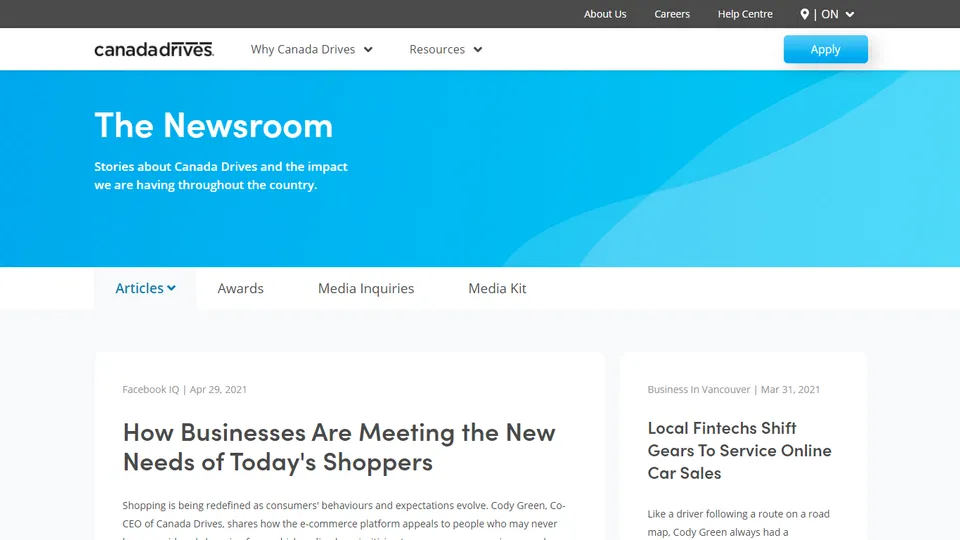 Canada Drives screenshot screenshot