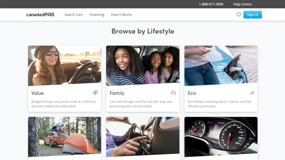 Canada Drives Shop screenshot screenshot