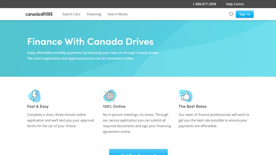 Canada Drives Shop screenshot screenshot