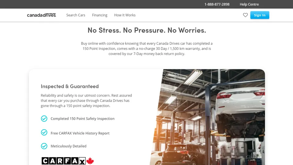 Canada Drives Shop screenshot screenshot